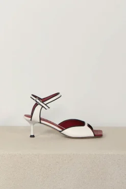 Morobé Sandalen - Griselda 01 - Ecru & Black