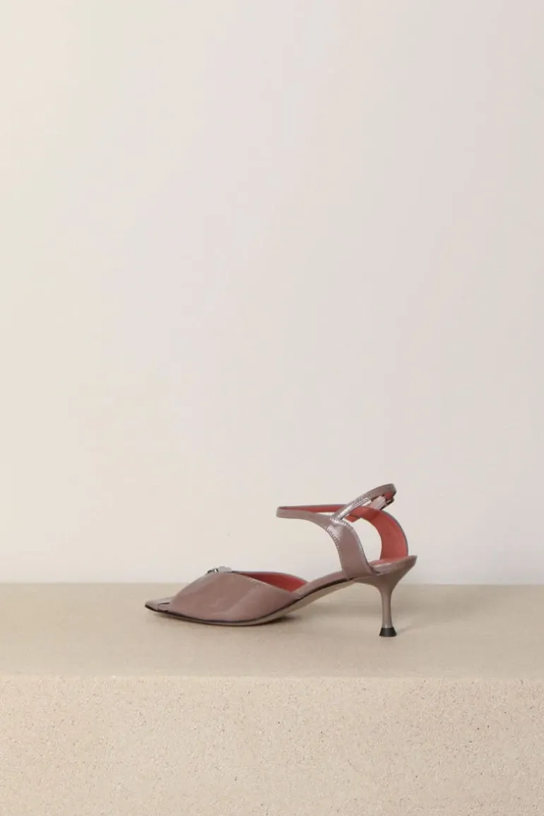 Morobé Sandalen - Grace logo 86 - Greige vernis