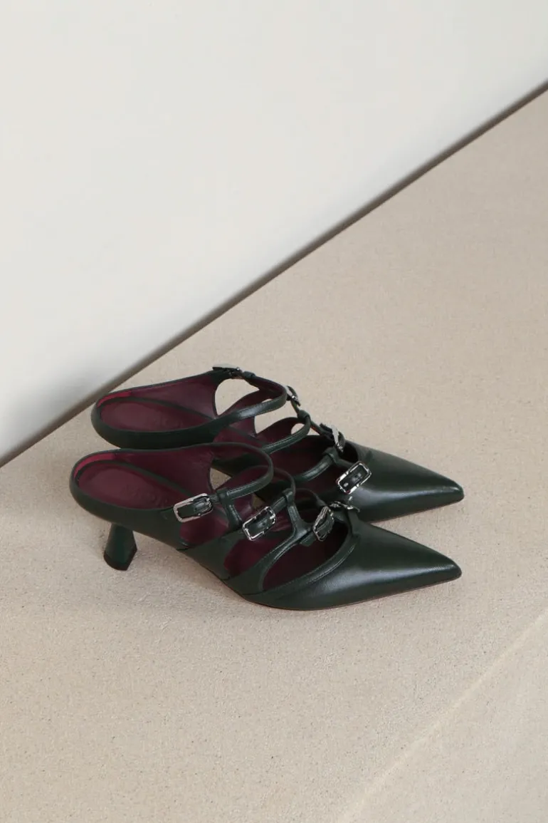 Morobe Sandalen - Simone 03 - Bottle Green