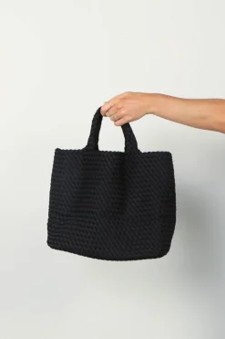 Naghedi Tas - St Barths medium tote -  Onyx