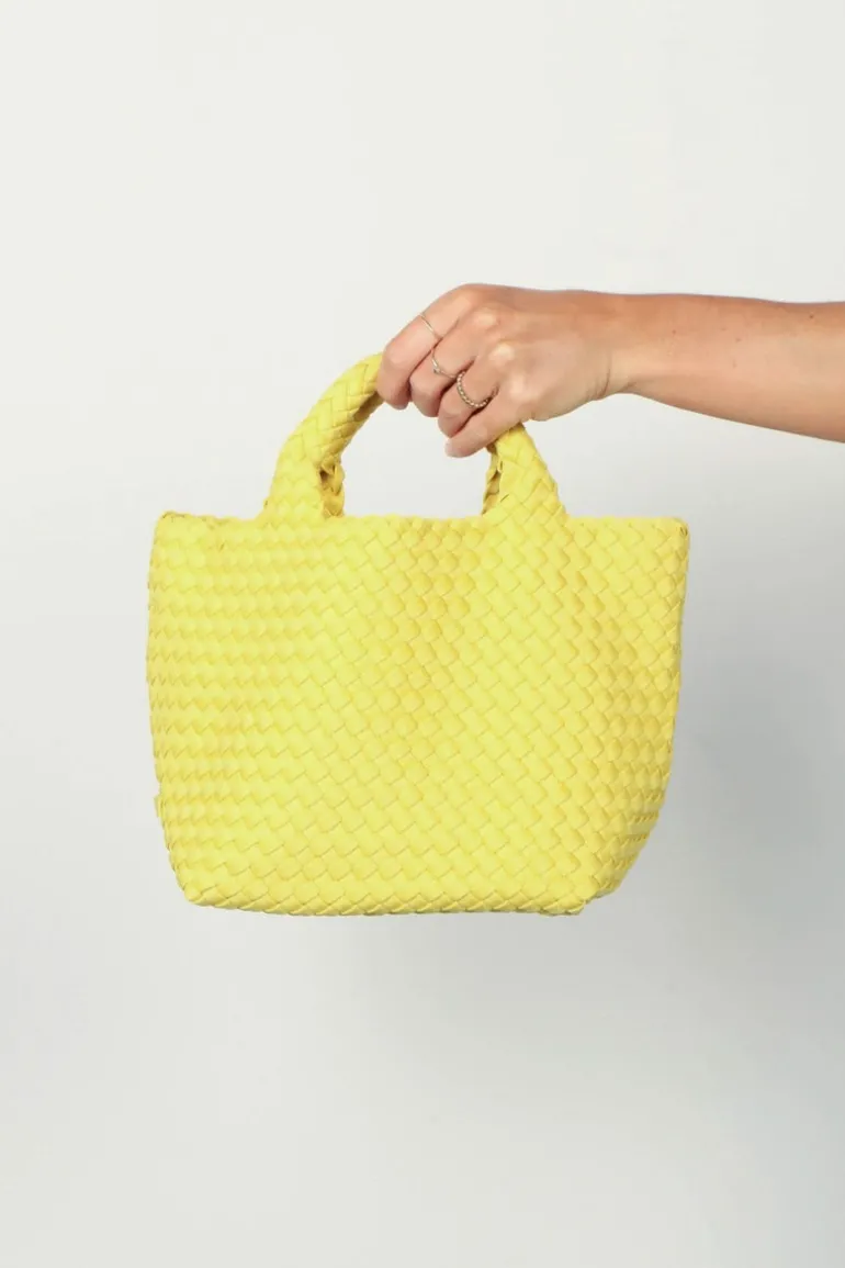 Naghedi Tas - St Barths Mini Tote - Citron
