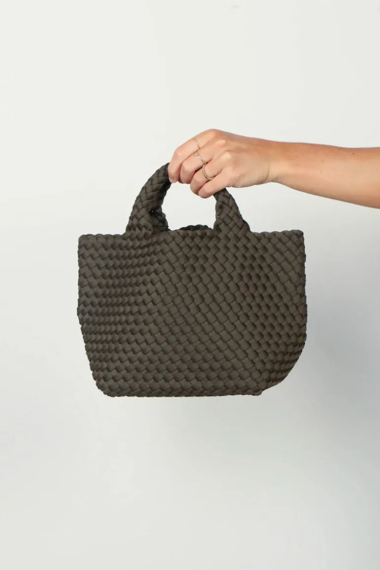 Naghedi Tas - St Barths mini tote - Olive