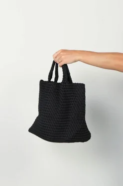 Naghedi Tas - St Barths medium tote -  Onyx