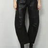 Nili Lotan Broek - Shon - Black Leather