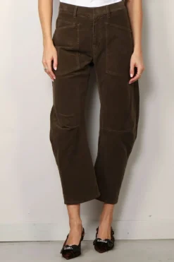 Nili Lotan Broek - Shon - Dark Umber