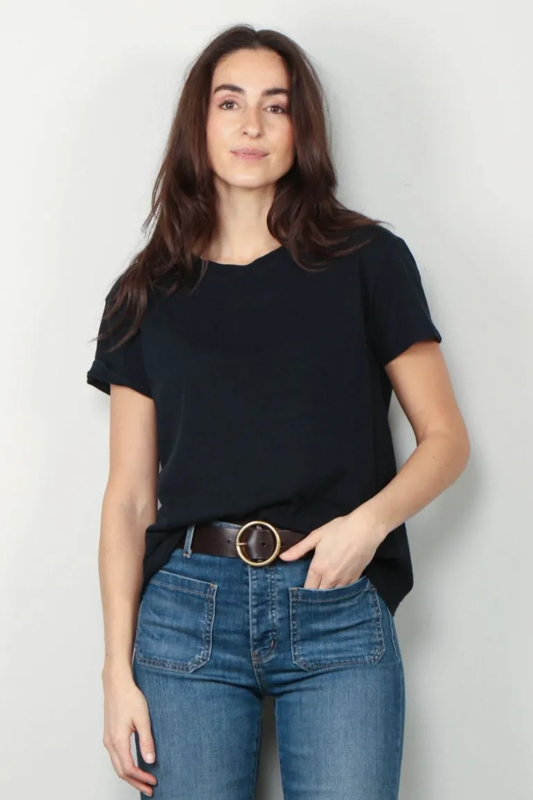 Nili Lotan T-shirt - Brady - Dark navy