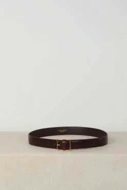 Nili Lotan Riem - Gabriele - Espresso - Antique Gold Buckle