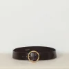 Nili Lotan Riem - Avery - Brown Antique Buckle