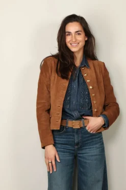 Nili Lotan Jacket - Nanon - Suede - Martora