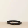NILI LOTAN riem - Louise croc L39 - black shiny