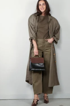 Nili Lotan Broek - Tribeca - Military Green