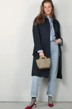 NILI LOTAN Blouse - Yorke - Cambridge blue