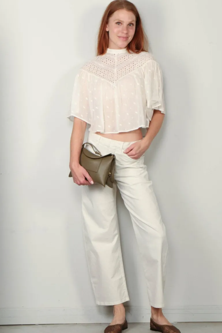 Nili Lotan Broek - Tribeca - Stone