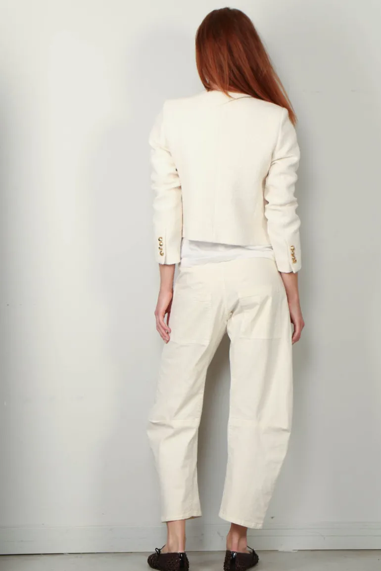 Nili Lotan Jacket - Patti - Short - Ivory