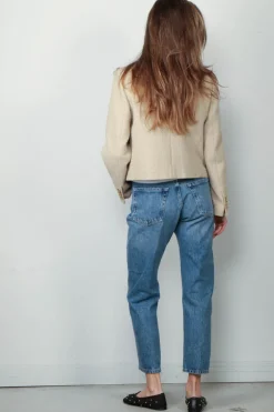 Nili Lotan Jacket - Patti - Short - Khaki