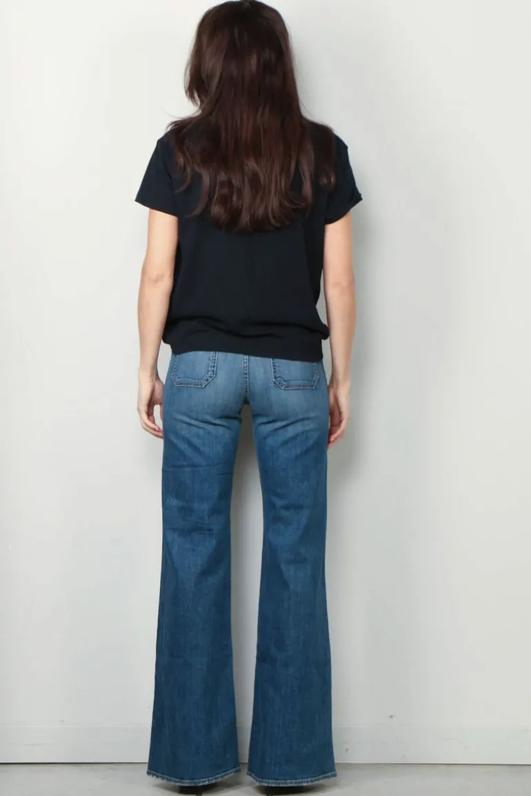 Nili Lotan T-shirt - Brady - Dark navy