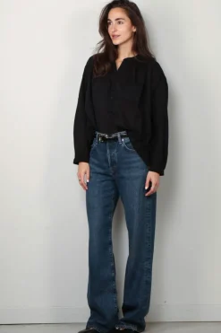 NILI LOTAN blouse - Neville -  midnight