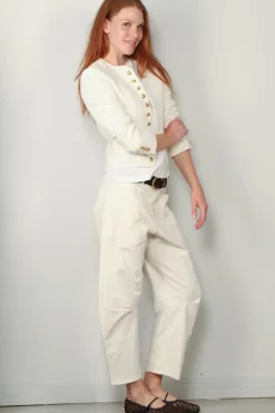 Nili Lotan Jacket - Patti - Short - Ivory