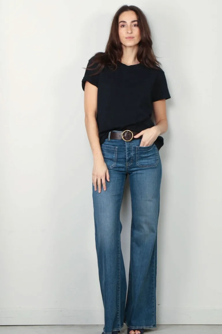 Nili Lotan T-shirt - Brady - Dark navy