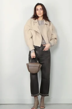 R13 Jeans - Cross over jean - Mud grey