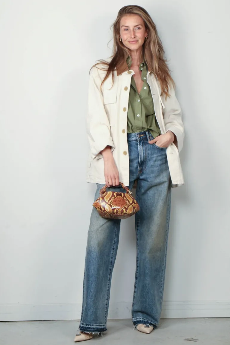 R13 Jeans - D'Arcy Loose Jean - Barter Indigo