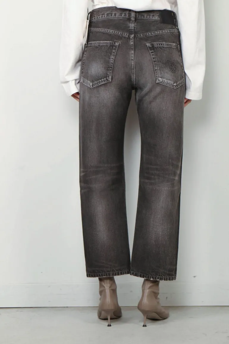 R13 Jeans - Boyfriend jean - Mud grey