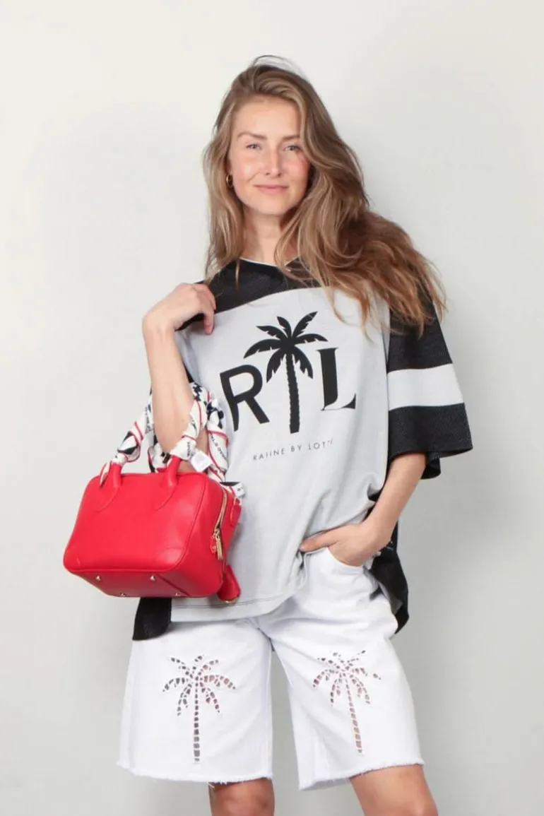 Raiine x BYLOTTE Tee - Bl1 - Bball - Offwhite Black