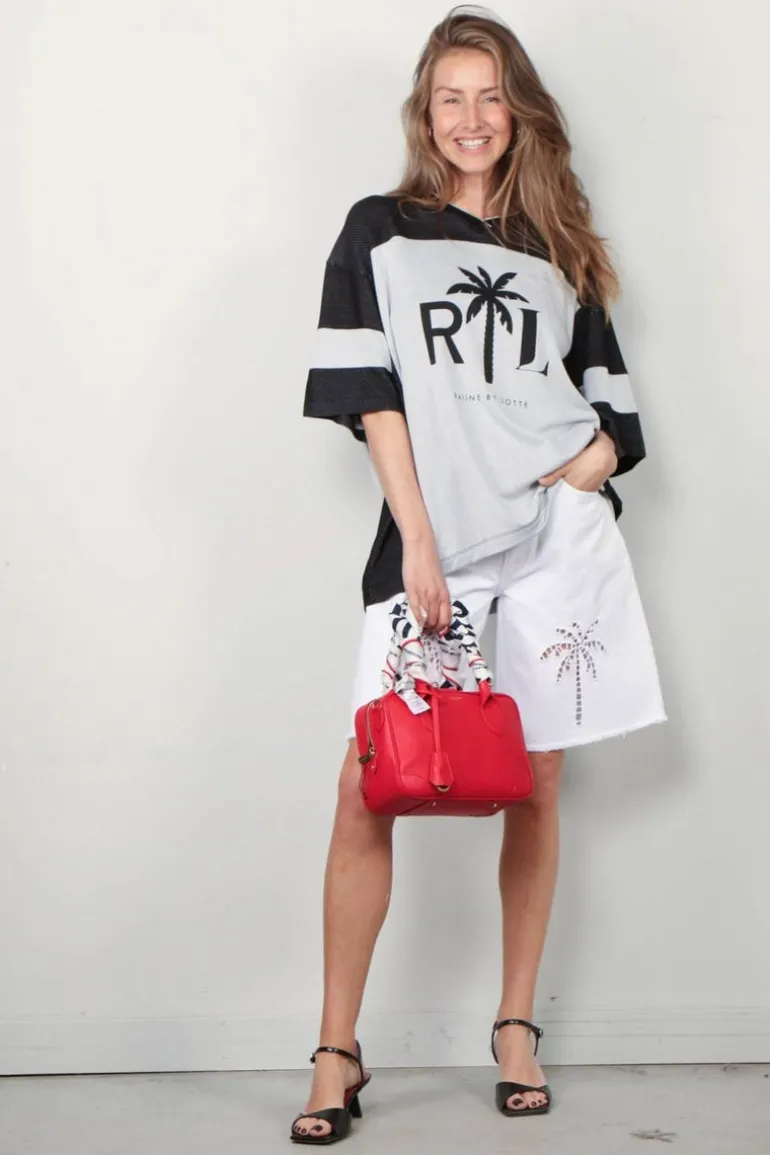 Raiine x BYLOTTE Tee - Bl1 - Bball - Offwhite Black