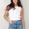 Ralph Lauren Spencer - Ctn Sleeveless Pullover - White