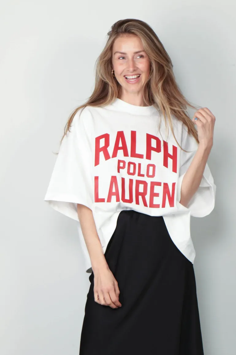 Ralph Lauren T-Shirt - Knit - Antique White