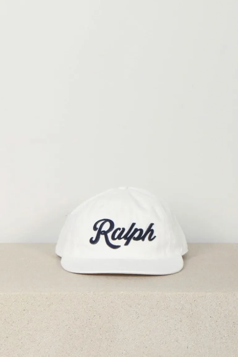 Ralph Lauren Pet - Ralph logo twillball cap - Deckwash white