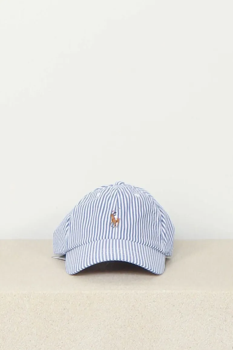 Ralph Lauren Pet - Woven Cap - Cruise Royal - Seersucker