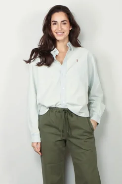 Ralph Lauren blouse - N WD CRP ST-LONG SLEEVE-BUTTON FRONT SHIRT - chambray