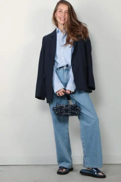 Ralph Lauren blouse - LS CRLTE ST-LONG SLEEVE - BSR BLUE