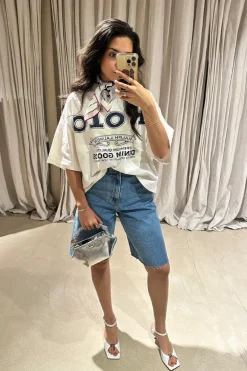 Ralph Lauren T-Shirt - Logo Cotton Jersey Tee - Nevis