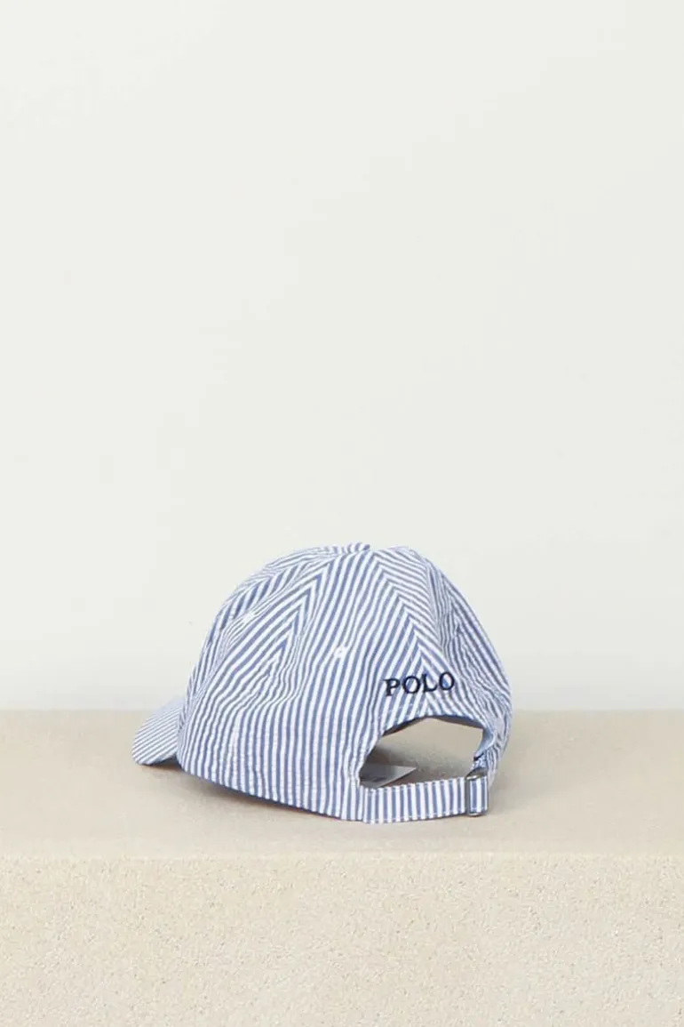 Ralph Lauren Pet - Woven Cap - Cruise Royal - Seersucker