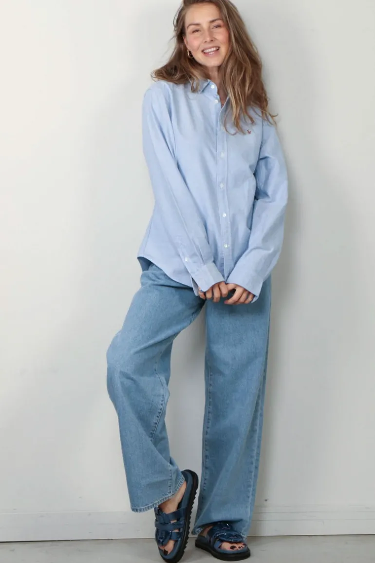 Ralph Lauren blouse - LS CRLTE ST-LONG SLEEVE - BSR BLUE