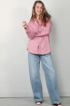 Ralph Lauren Blouse - LS RX ANW ST-long sleeve-button front shirt - Surfside rose