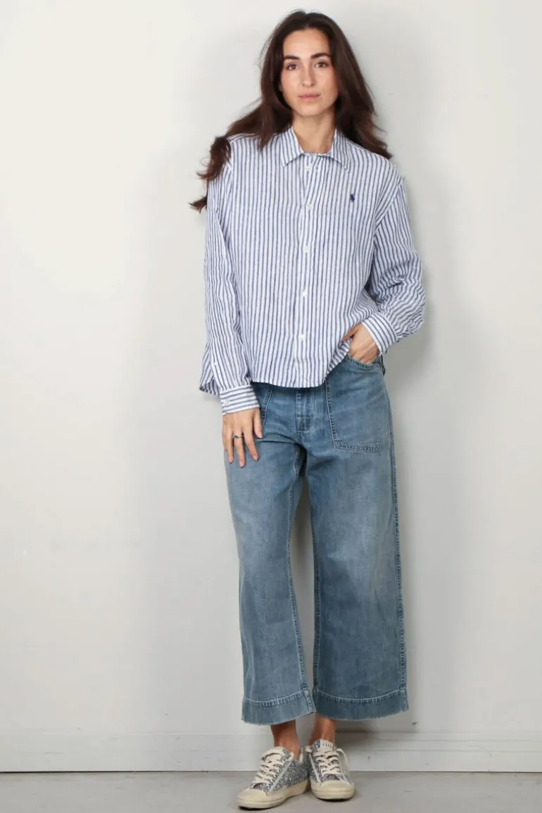 Ralph Lauren sweater - PRL CN PO-LONG SLEEVE - CHAMBRAY BLUE