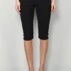 RÓHE Broek - Capri Scuba Trousers - Black