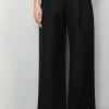 RÓHE Broek - Relaxed Drawstring Trousers - Black