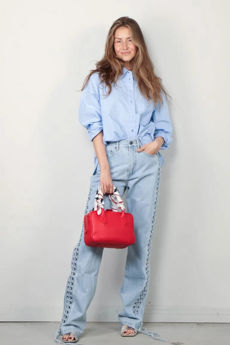 Rotate Jeans - Laced Straight Leg - Jeans