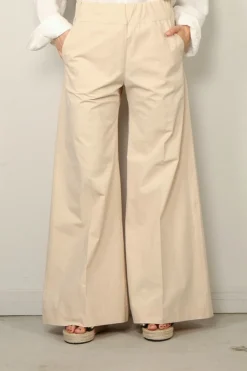 Sea Me Happy Broek - Super Woody Poplin - Cookie Dough