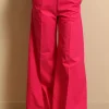 Sea Me Happy Broek - Super Woody Poplin - Fuchsia