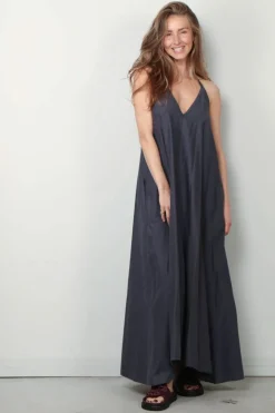 Sea Me Happy Jurk - Zahara Dress Long - Antracite