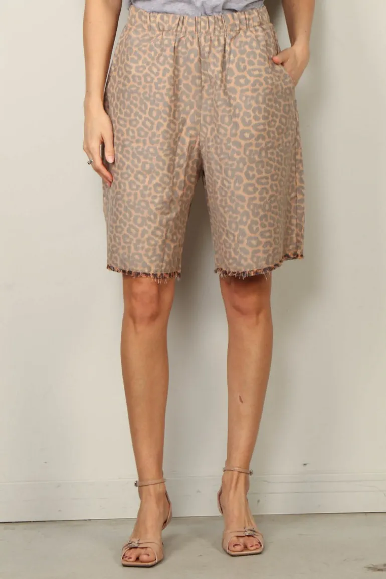 Sea Me Happy Short - Peyton Shorts - Leopard