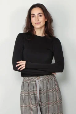 Sea Me Happy Top - Lee top - Black