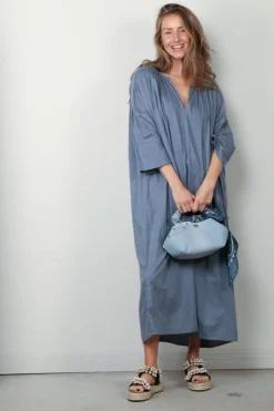 Sea Me Happy Jurk - Sakura Dress - Steel Grey