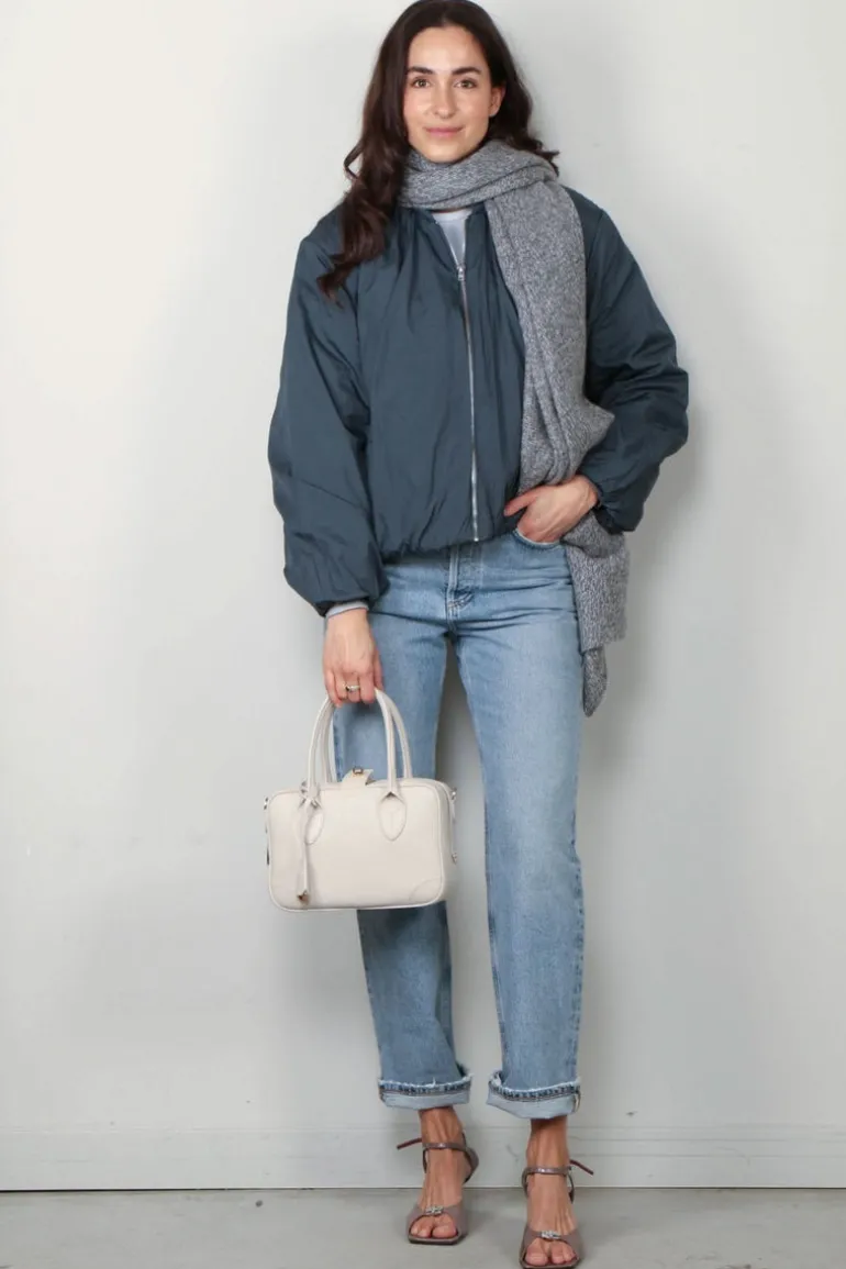 Sea Me Happy Top - Lee Top Mat - Silver Grey