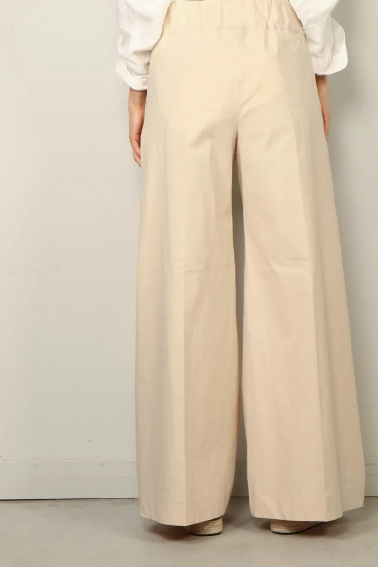 Sea Me Happy Broek - Super Woody Poplin - Cookie Dough